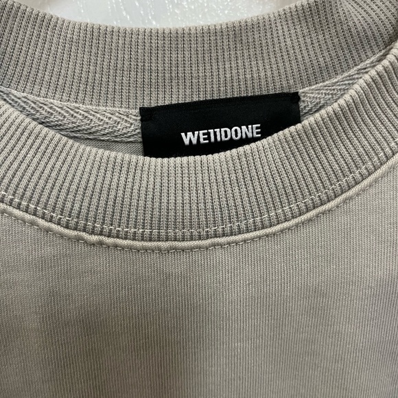 WE11DONE oversized Thermo Tee! - Picture 2 of 6